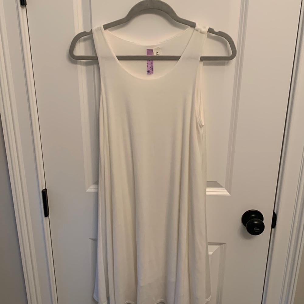 Tank top off-white dress. Barely worn!